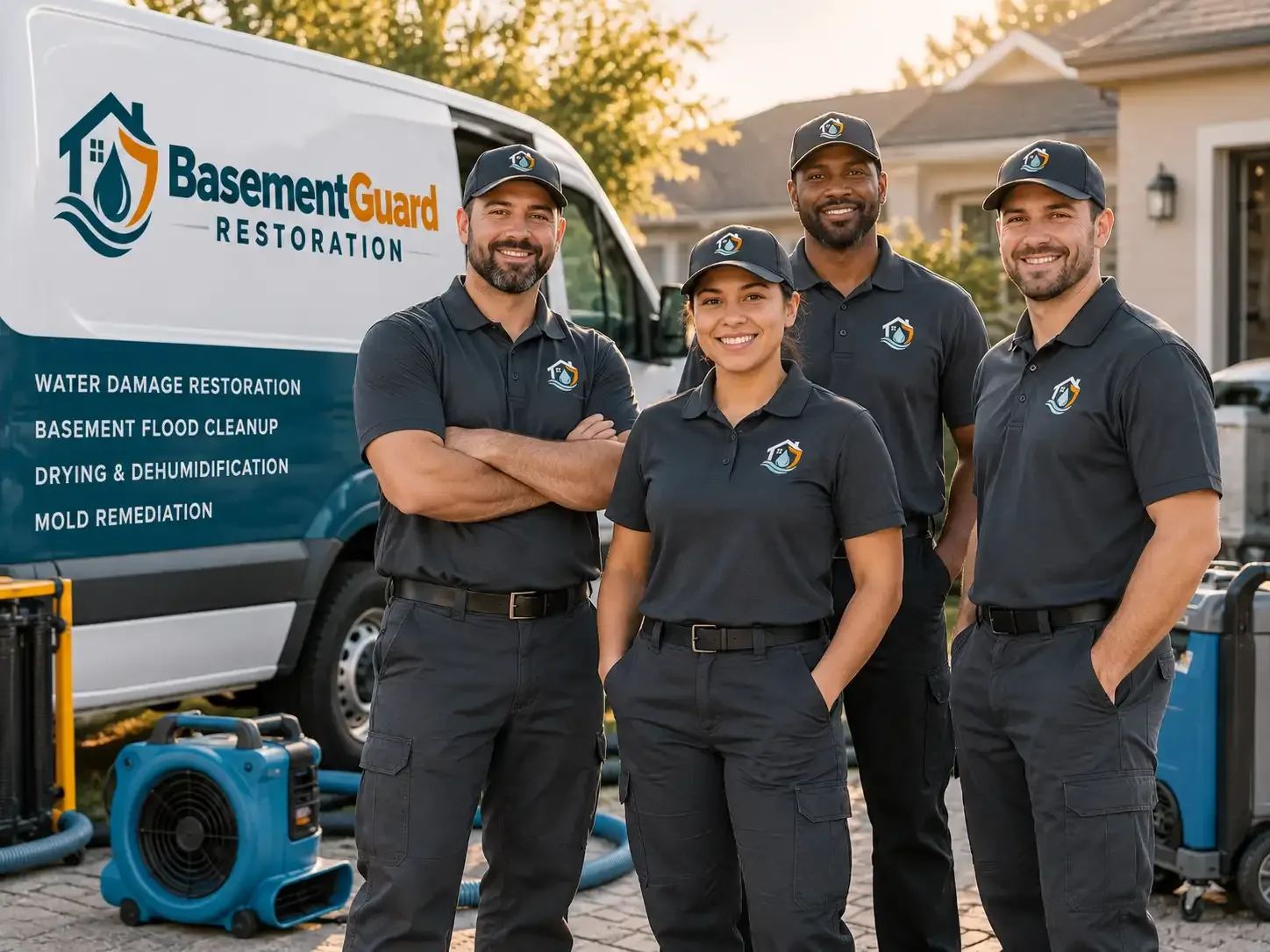 Basement Water Damage Restoration company in Leckrone, PA
